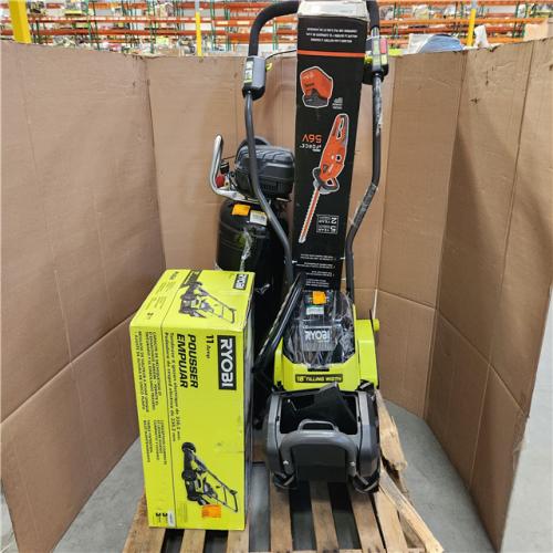 CALIFORNIA AS-IS OUTDOOR POWER EQUIPMENT