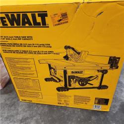Excellent - DEWALT 15 Amp Corded 8-1/4 in. Compact Portable Jobsite Table Saw