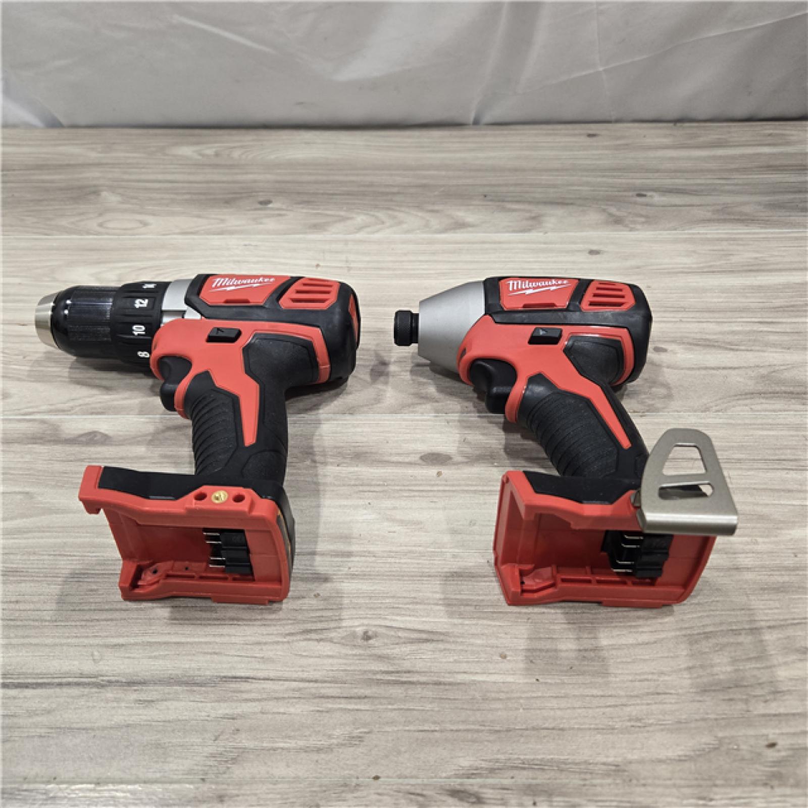 AS-IS Milwaukee M18 18V Cordless Drill/Driver High Performance Combo Kit
