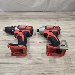 AS-IS Milwaukee M18 18V Cordless Drill/Driver High Performance Combo Kit