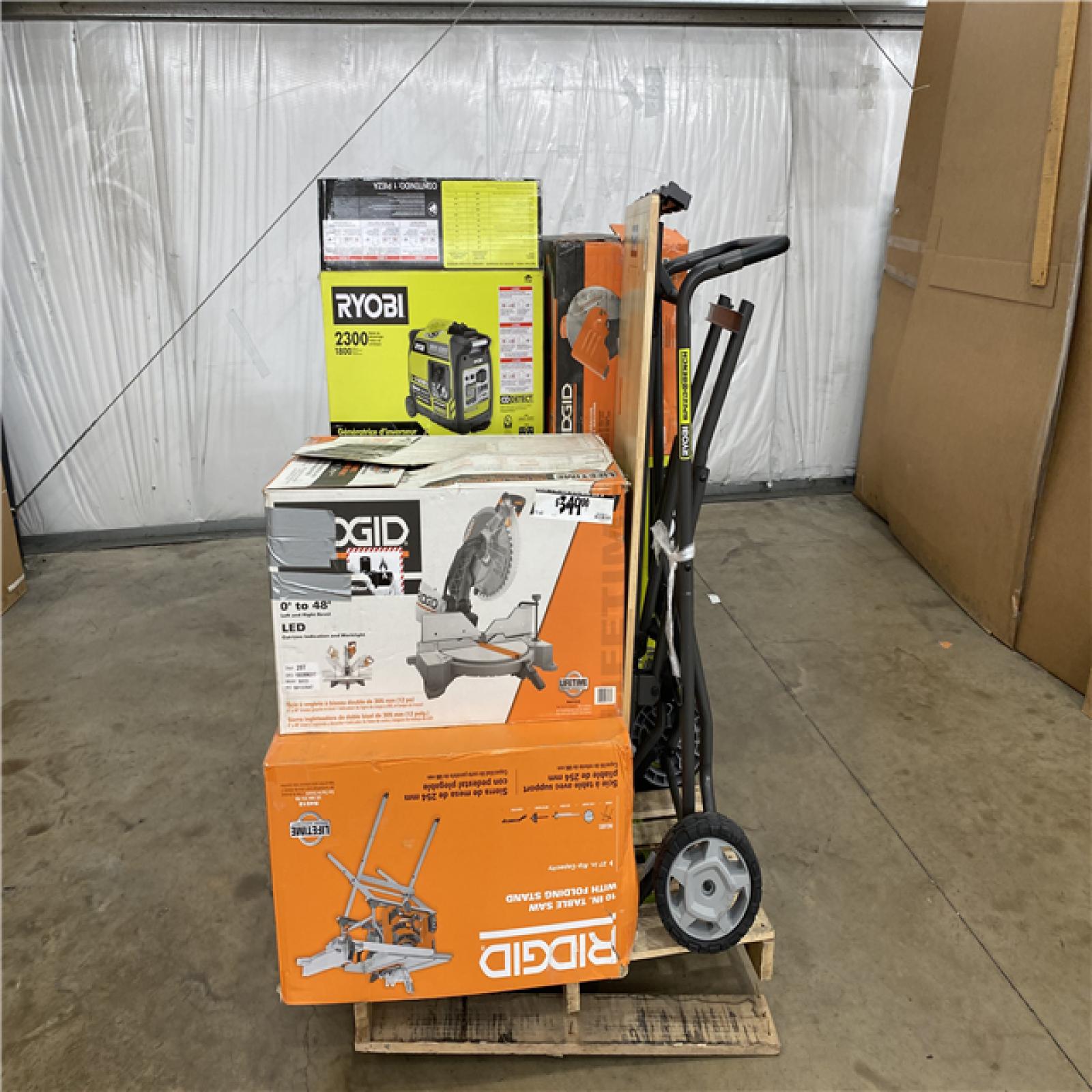 Houston Location AS IS - Tool Pallet