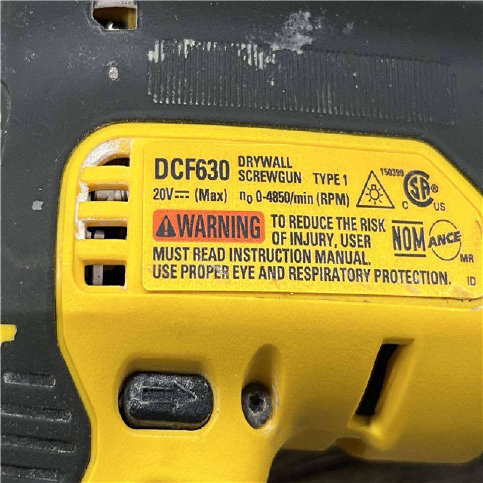 AS-IS DEWALT XR 20V MAX Lithium-Ion Cordless Brushless Screw Gun (Tool Only)