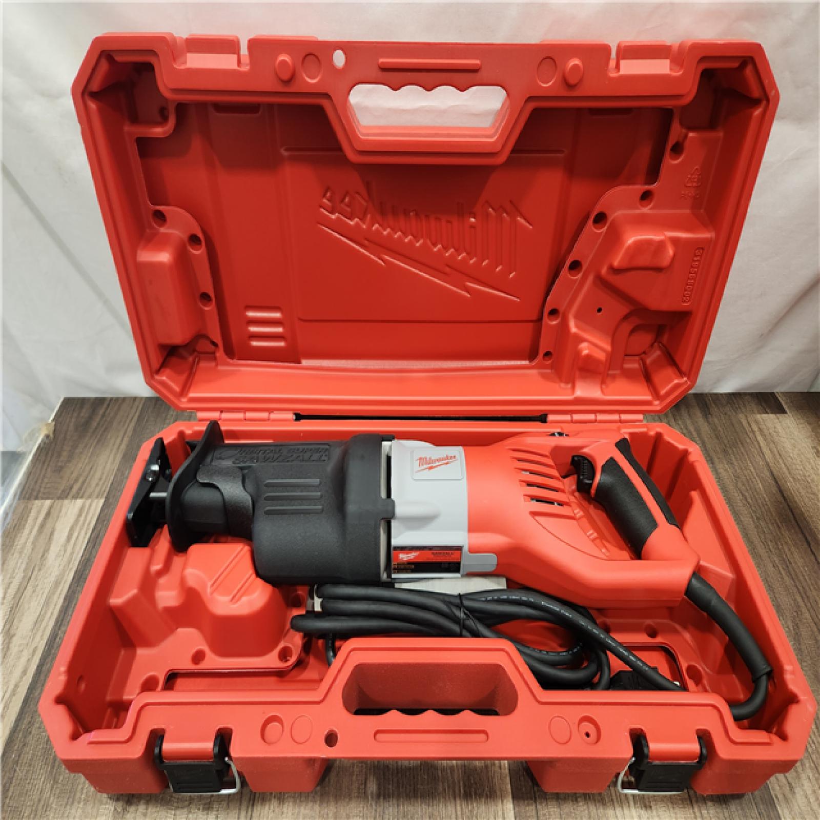 AS-IS- Milwaukee 15.0 Amp Super Sawzall Reciprocating Saw with Carrying Case (TOOL ONLY)