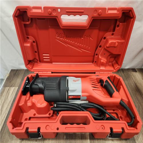 AS-IS- Milwaukee 15.0 Amp Super Sawzall Reciprocating Saw with Carrying Case (TOOL ONLY)