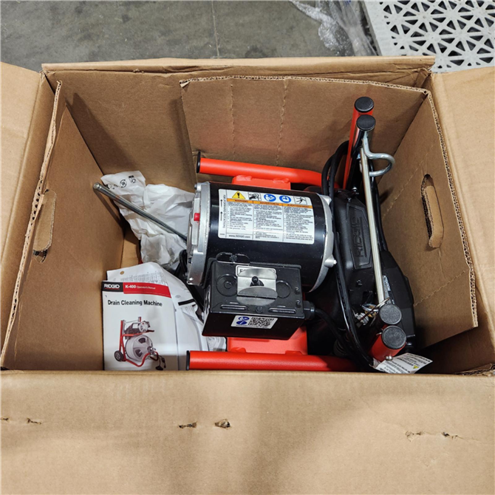 Dallas Location - As-Is RIDGID K-400 Drain Cleaning Snake Auger