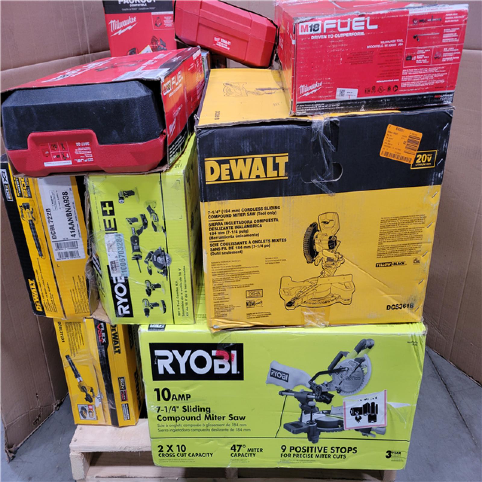 CALIFORNIA AS-IS TOOL PALLET