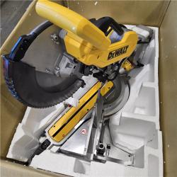 AS-IS DEWALT 12-in Dual Bevel Sliding Compound Miter Saw