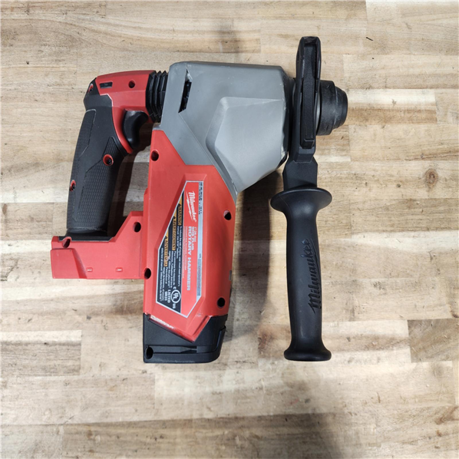 HOUSTON LOCATION - AS-IS Milwaukee  FUEL 18V Lithium-Ion Brushless Cordless 1 in. SDS-Plus Rotary Hammer (Tool-Only)