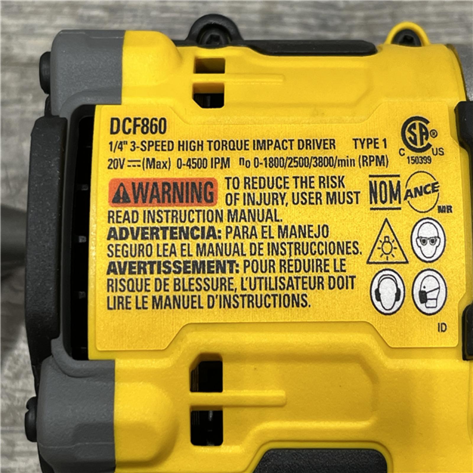 AS-IS DEWALT 20V XR Lithium-Ion Cordless 2-Tool Combo Kit