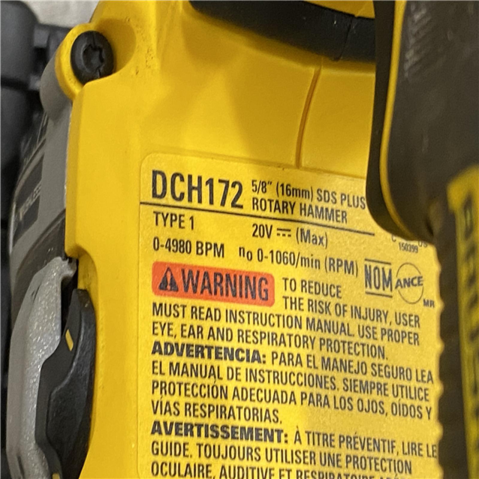 AS-IS DEWALT ATOMIC 20V MAX Cordless Brushless Ultra-Compact 5/8 in. SDS Plus Hammer Drill (Tool Only)