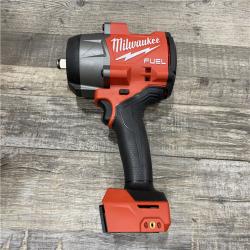 AS-IS Milwaukee FUEL 18V Lithium-Ion Brushless Cordless 1/2 in. Impact Wrench w/Friction Ring Kit