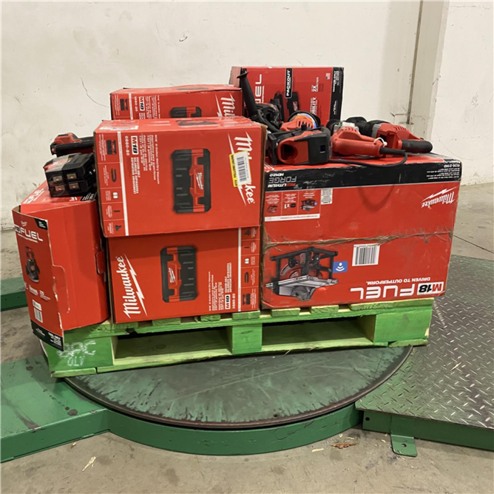 Dallas Location - As-Is MILWAUKEE Tool Pallet