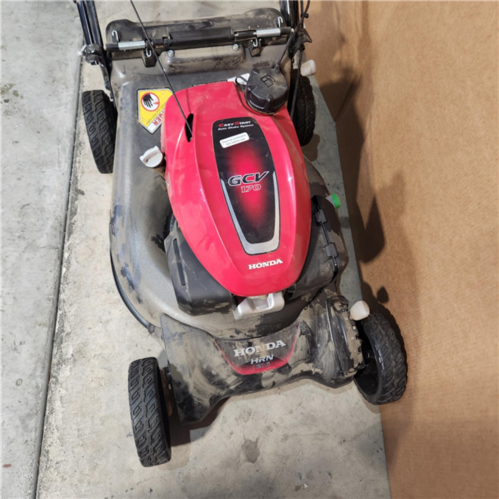 Houston location- AS-IS Honda 21 in. 3-in-1 Variable Speed Gas Walk Behind Self-Propelled Lawn Mower with Auto Choke