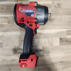 HOUSTON LOCATION - AS-IS Milwaukee M18 1/2 in. Cordless Brushless High Torque Impact Wrench Kit (Battery & Charger)