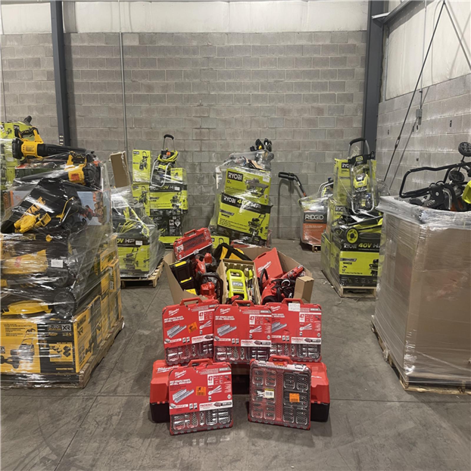 Pittston Location As-Is Power Tools Partial Truckload (9 pallets) 3090-A