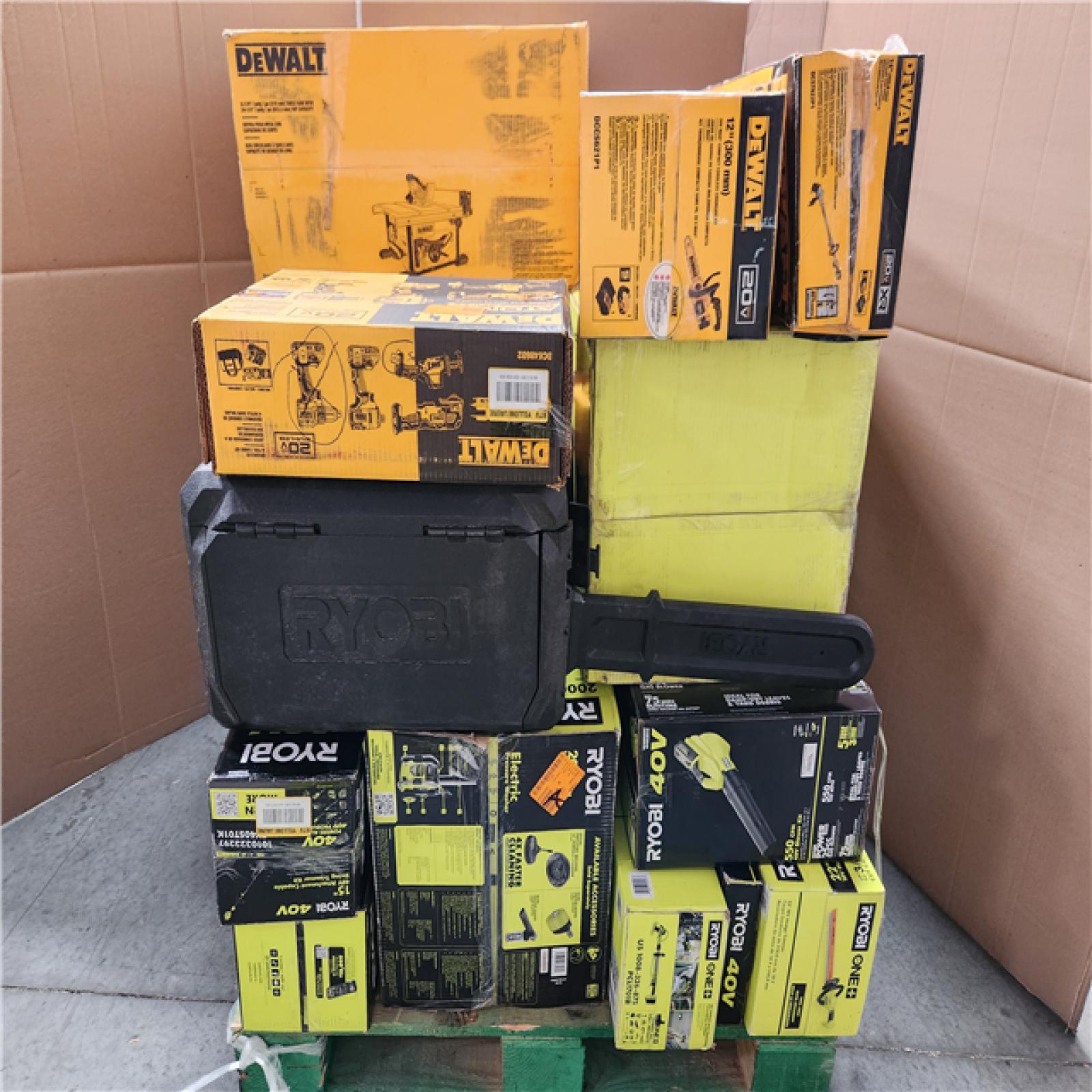 CALIFORNIA AS-IS TOOL PALLET