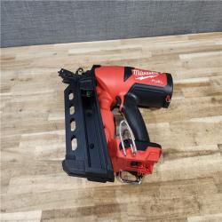 HOUSTON LOCATION - AS - IS Milwaukee FUEL 18-Volt Brushless Lithium-Ion Cordless 21-Degree Duplex Nailer