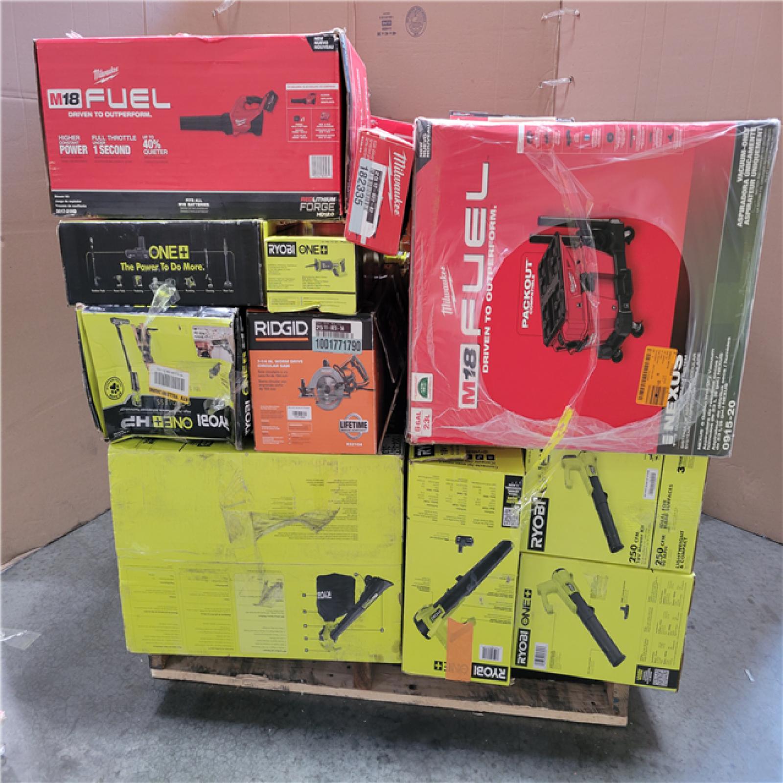 CALIFORNIA AS-IS TOOL PALLET