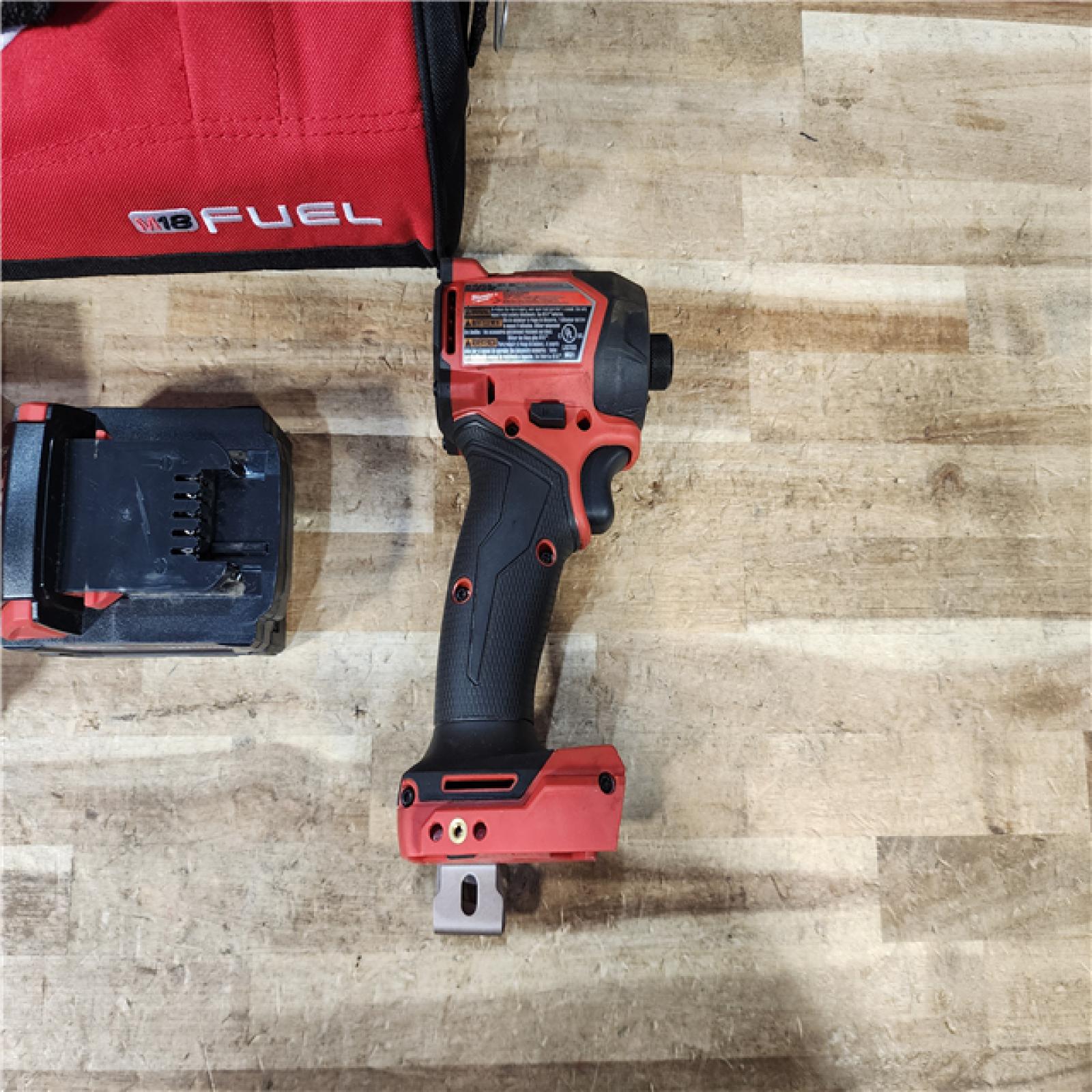 HOUSTON LOCATION - AS - IS Milwaukee FUEL SURGE 18V Lithium-Ion Brushless Cordless 1/4 in. Hex Impact Driver Kit