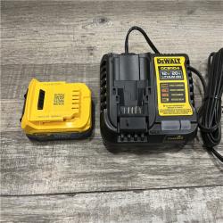 AS-IS DEWALT 20V MAX XR POWERSTACK Lithium-Ion Battery Starter Kit with 1.7Ah Battery and Charger