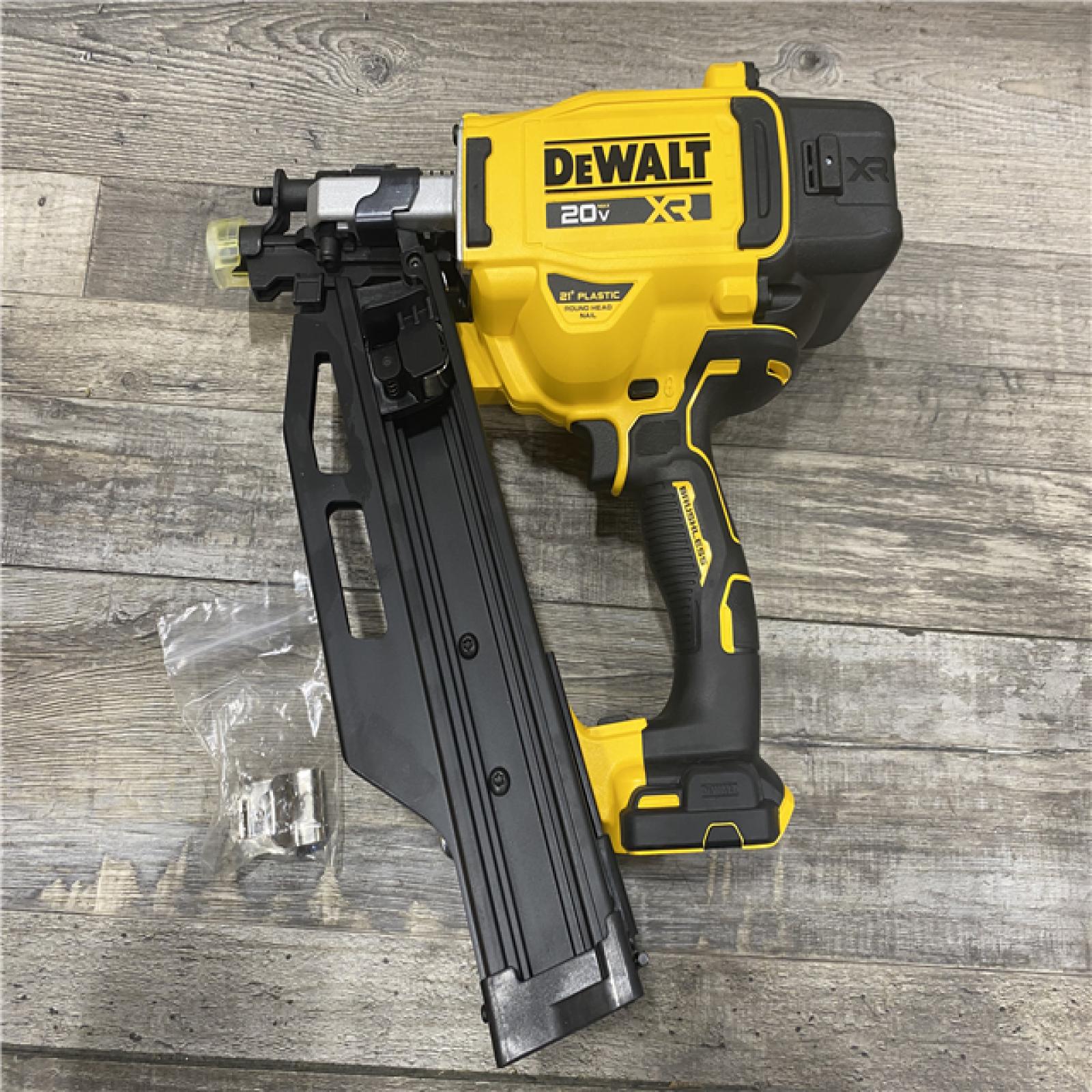 AS-IS DEWALT 20-Volt 21° Cordless Framing Nailer (Tool-Only)