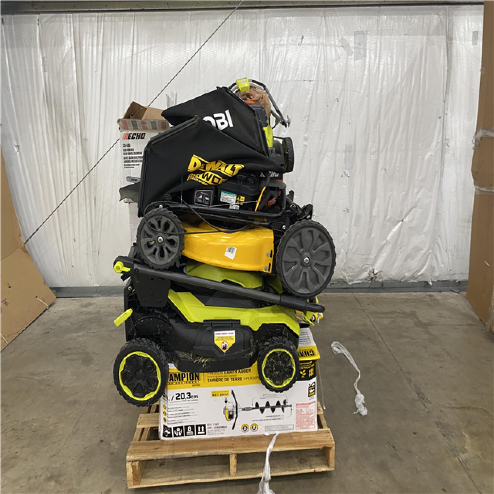 Houston Location - AS IS Outdoor Power Equipment