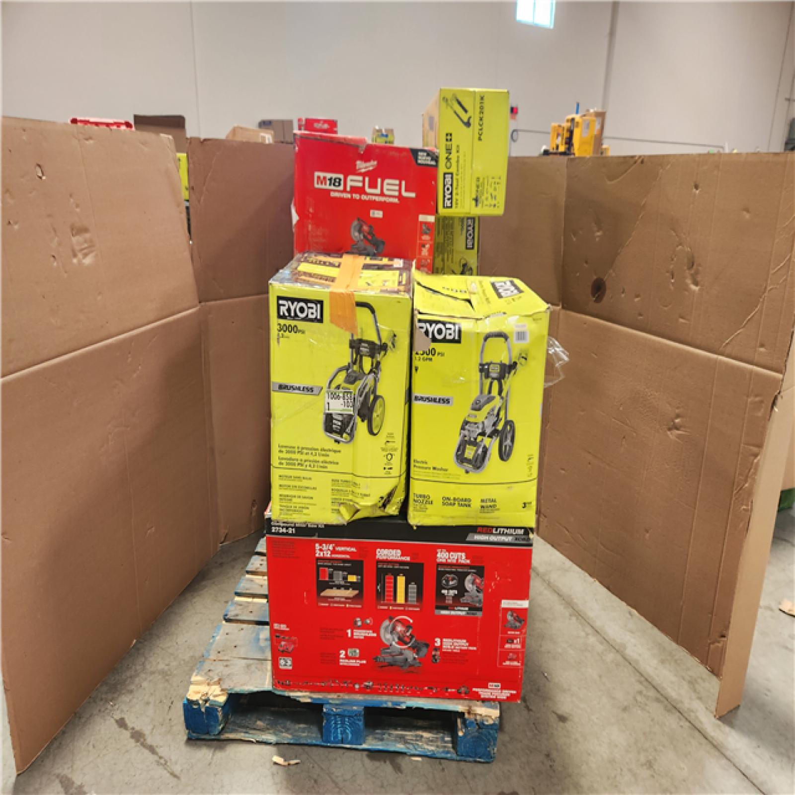 CALIFORNIA AS-IS TOOL PALLET