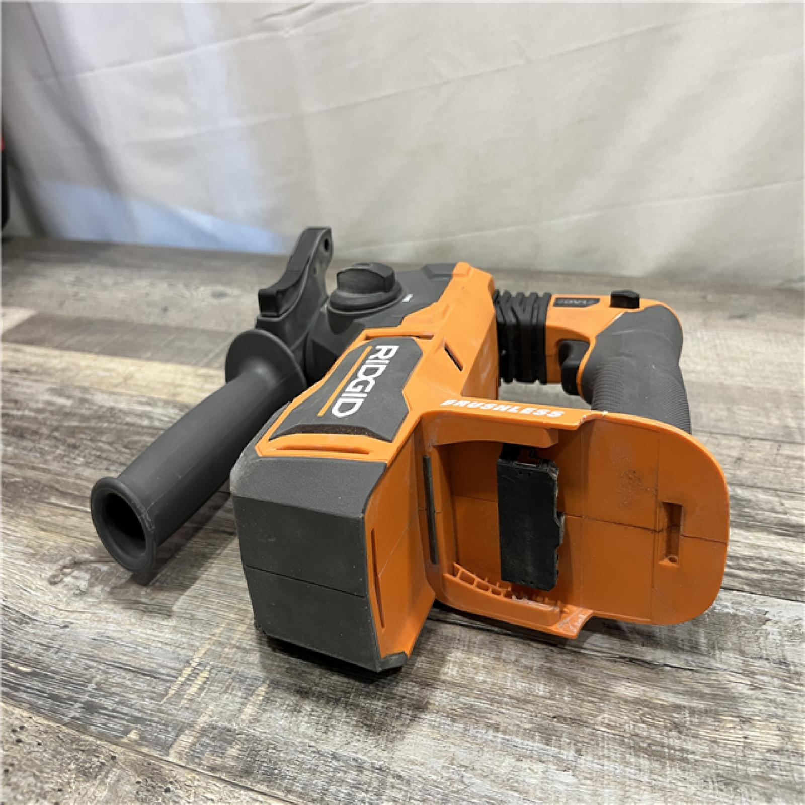 AS-IS RIDGID 18V Brushless Cordless 1 in. SDS-Plus Rotary Hammer (Tool Only)
