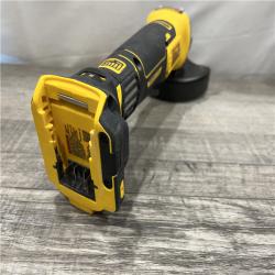 AS-IS DEWALT 20V XR Cordless 4-1/2. in. to 5 in. Variable Speed Angle Grinder (Tool Only)