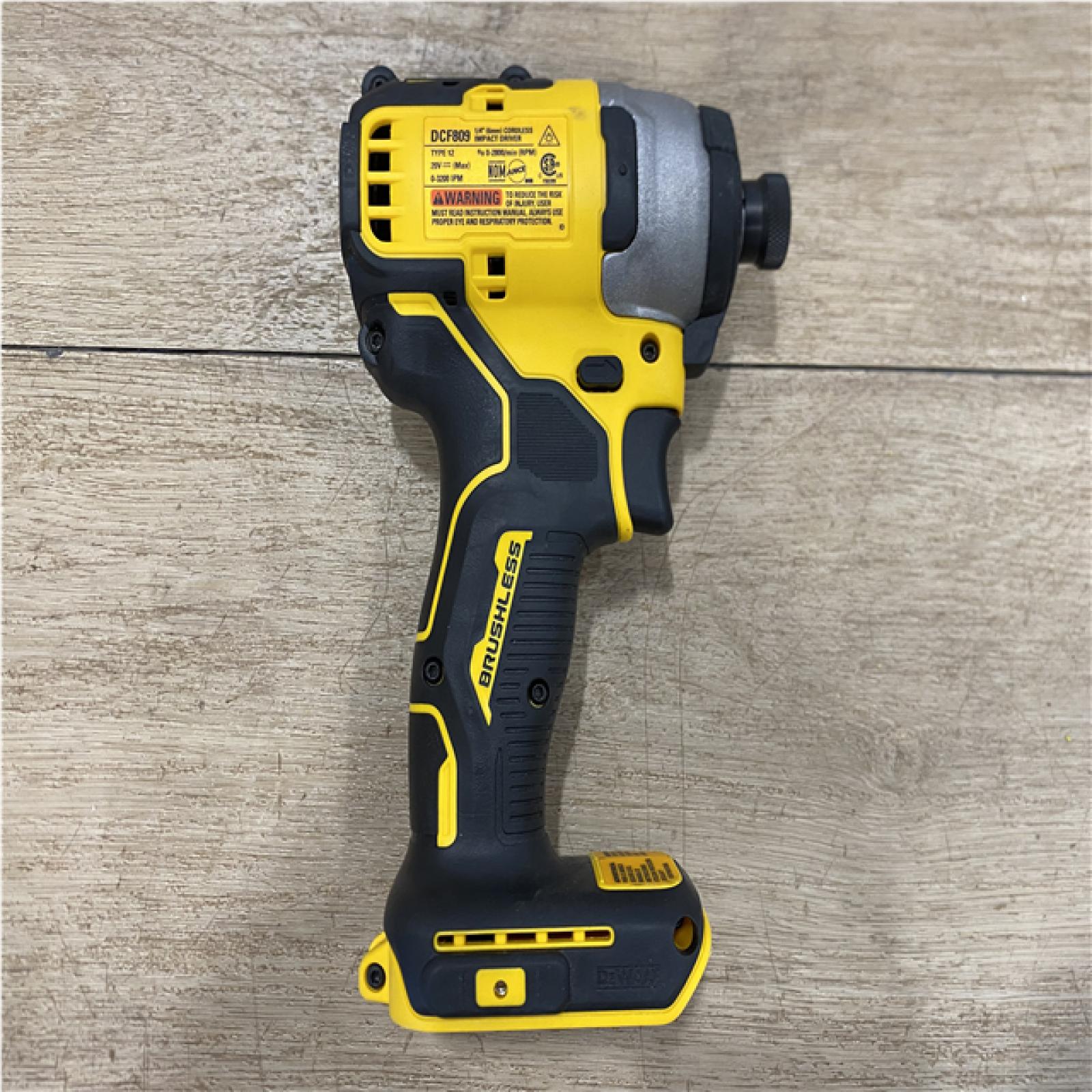 AS-IS Dewalt DCF809 20V MAX Brushless Impact Driver – Tool Only