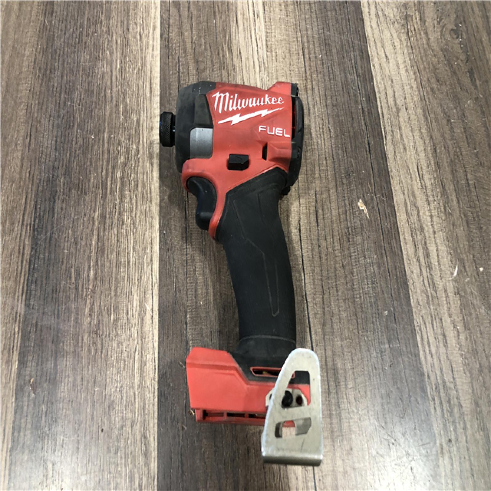 AS-IS Milwaukee FUEL 18V Lithium-Ion Brushless Cordless 1/4 in. Hex Impact Driver (Tool-Only)
