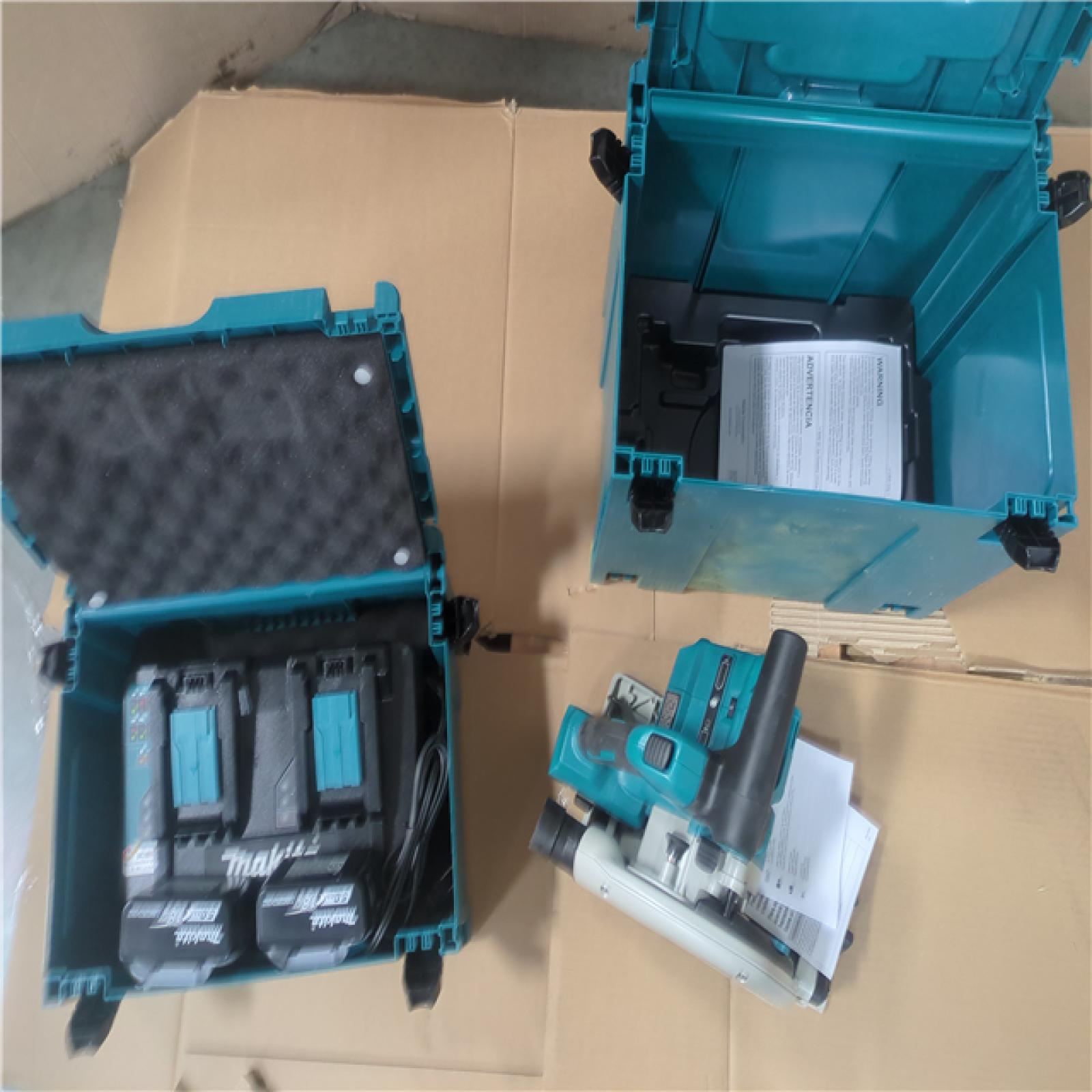 CALIFORNIA AS-IS MAKITA 18V LXT BRUSHLESS PLUNGE CIRCULAR SAW KIT