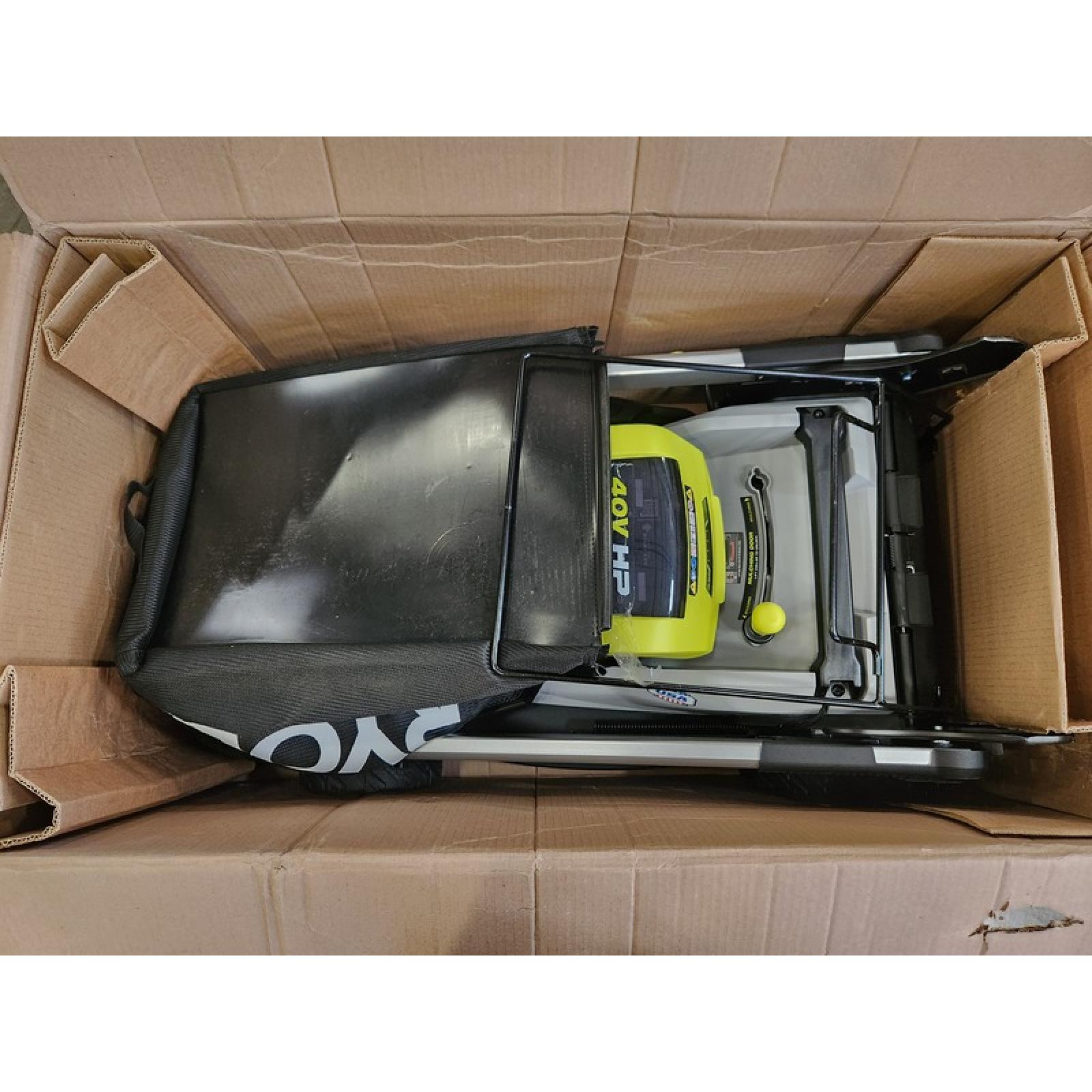 Phoenix NEW RYOBI 40V HP Brushless 21 Whisper Series Cordless Walk-Behind Multi-Blade Push Lawn Mower - (2) 6.0 Ah Batteries & Charger