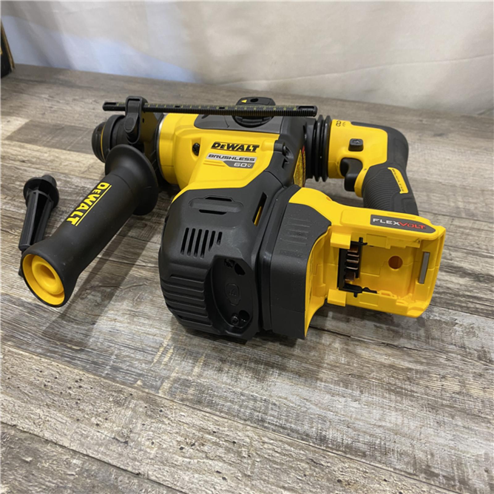 AS-IS DEWALT FLEXVOLT 60V MAX Cordless 1-1/4 in. SDS Plus Rotary Hammer (Tool Only)
