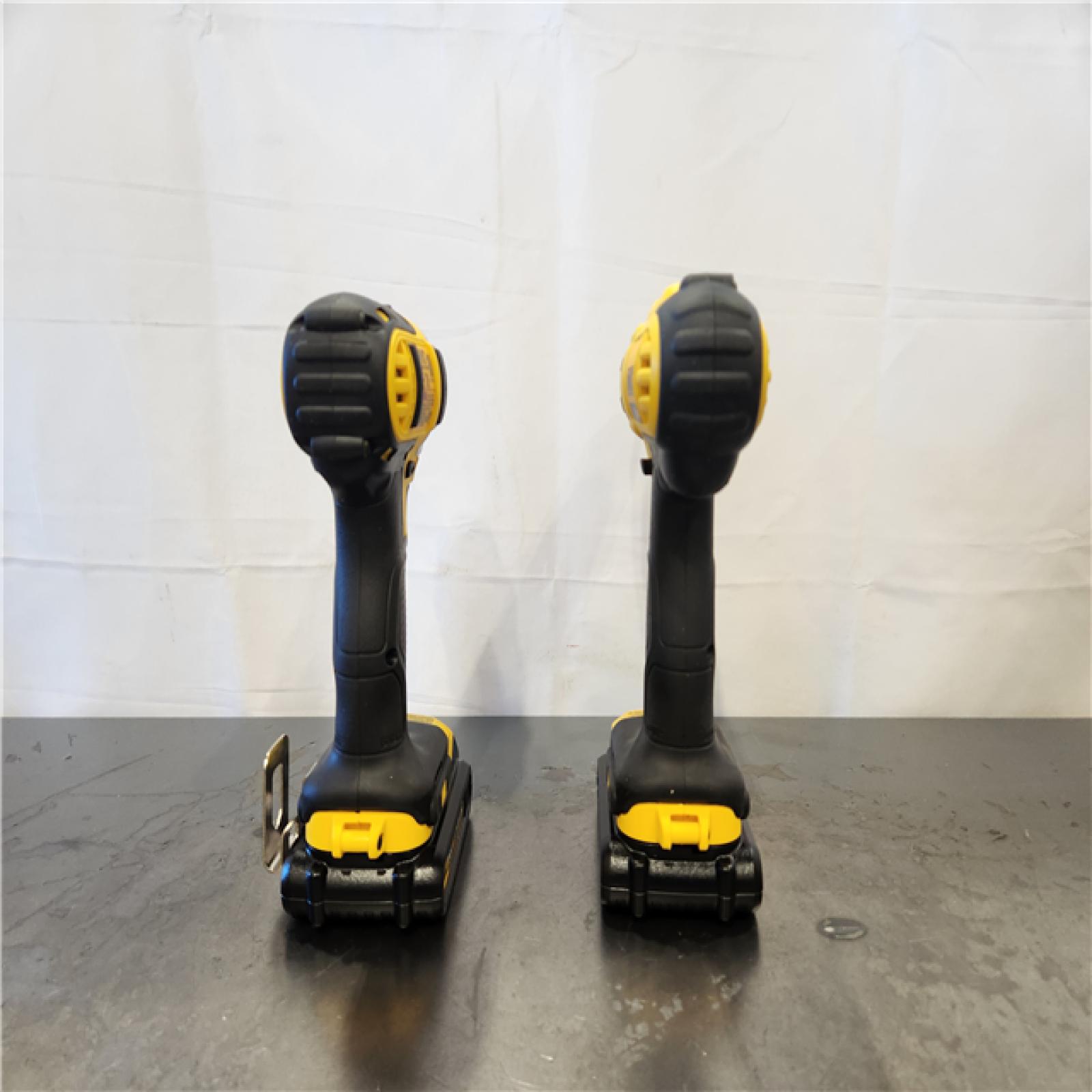 AS-IS- DeWALT 20V MAX Cordless Drill Driver/Impact Driver Combo Kit