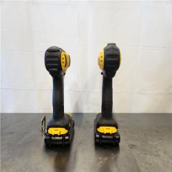 AS-IS- DeWALT 20V MAX Cordless Drill Driver/Impact Driver Combo Kit