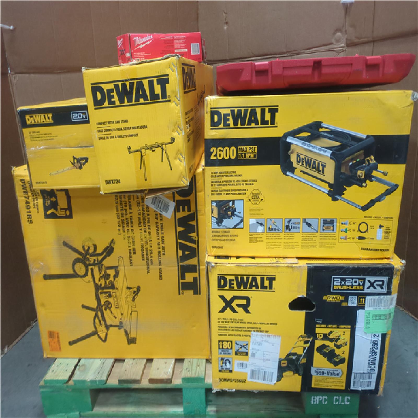 CALIFORNIA AS-IS TOOL PALLET