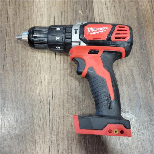 AS-IS Milwaukee M18 18-Volt Lithium-Ion Cordless 1/2 in. Hammer Drill/Driver (Tool-Only)