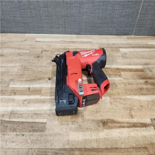 HOUSTON LOCATION - AS - IS Milwaukee FUEL 12-Volt Lithium-Ion Brushless Cordless 18-Gauge 1-1/2 in. Compact Brad Nailer (Tool Only)