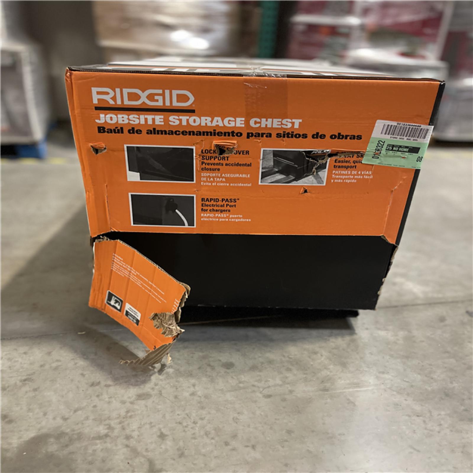 DALLAS LOCATION- AS IS- RIDGID 60 in. x 24 in. Universal Storage Chest