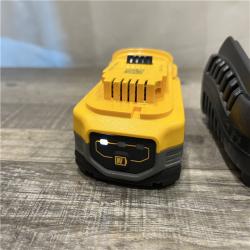 AS-IS DEWALT 20V MAX XR POWERSTACK Lithium-Ion Battery Starter Kit with 3.5Ah Battery and Charger