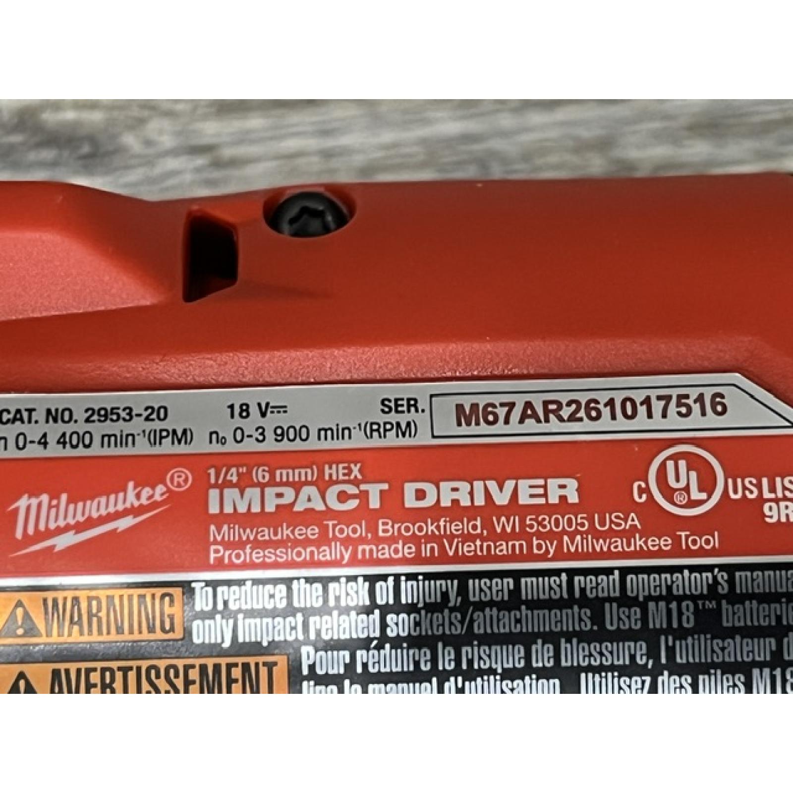 AS-IS Milwaukee FUEL 18V Lithium-Ion Brushless Cordless Hammer Drill and Impact Driver Combo Kit