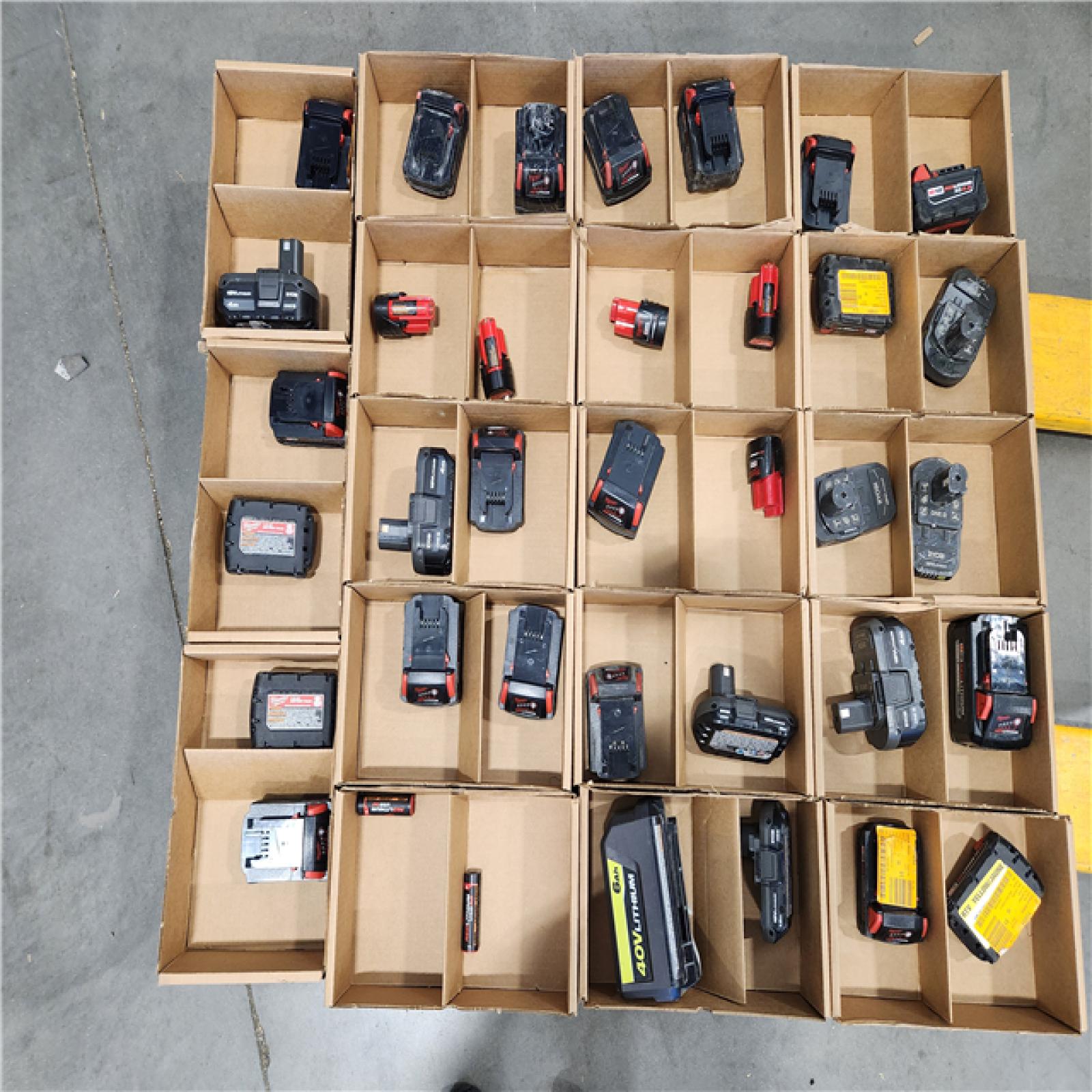 DALLAS LOCATION- AS-IS BATTERY PALLET