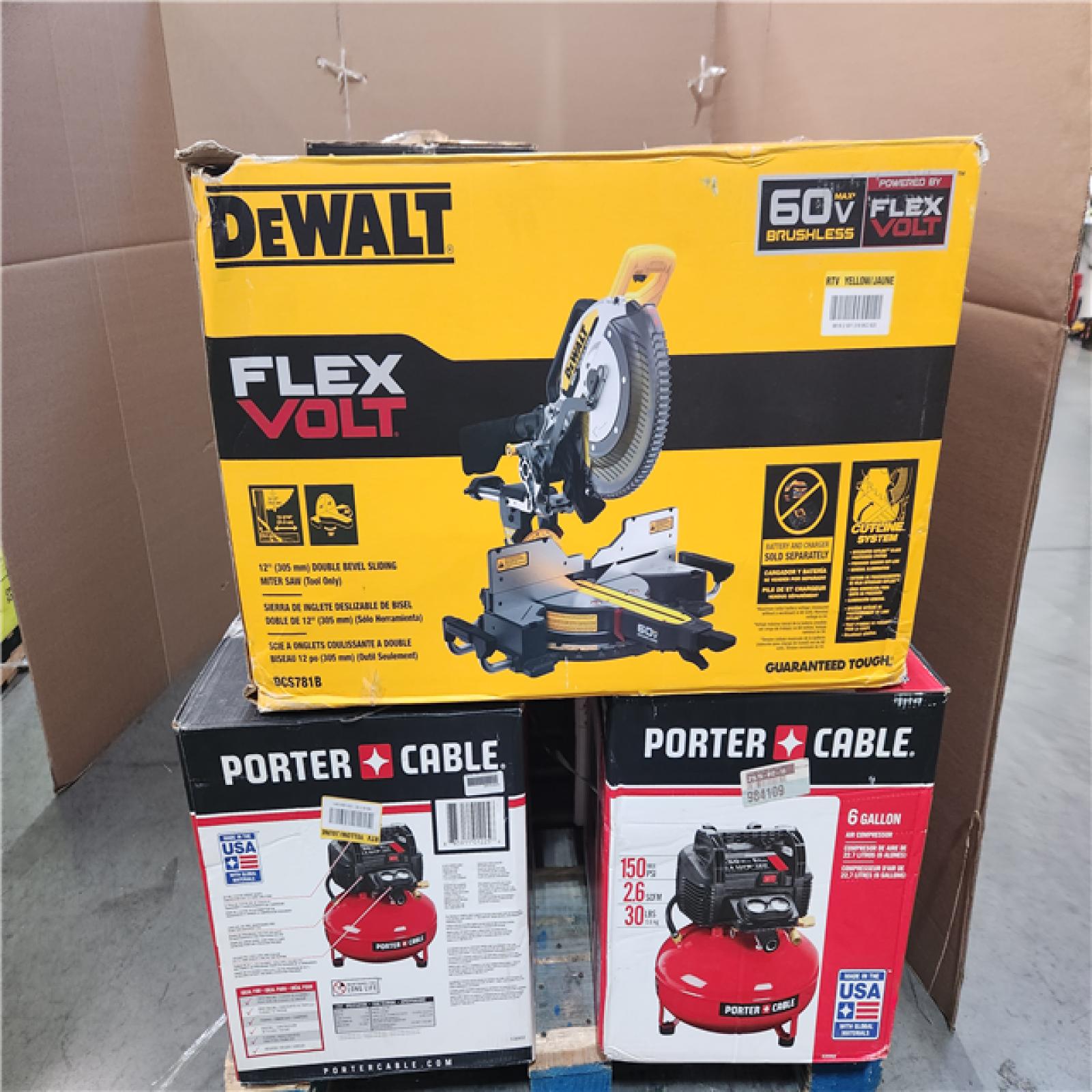 CALIFORNIA AS-IS TOOL PALLET