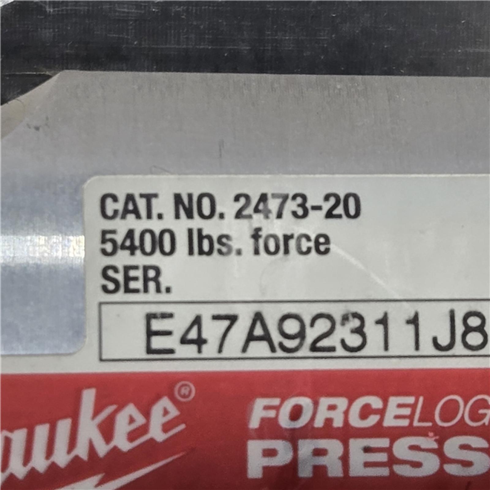 AS-IS MILWAUKEE 12V Force Logic Cordless Press Tool Kit