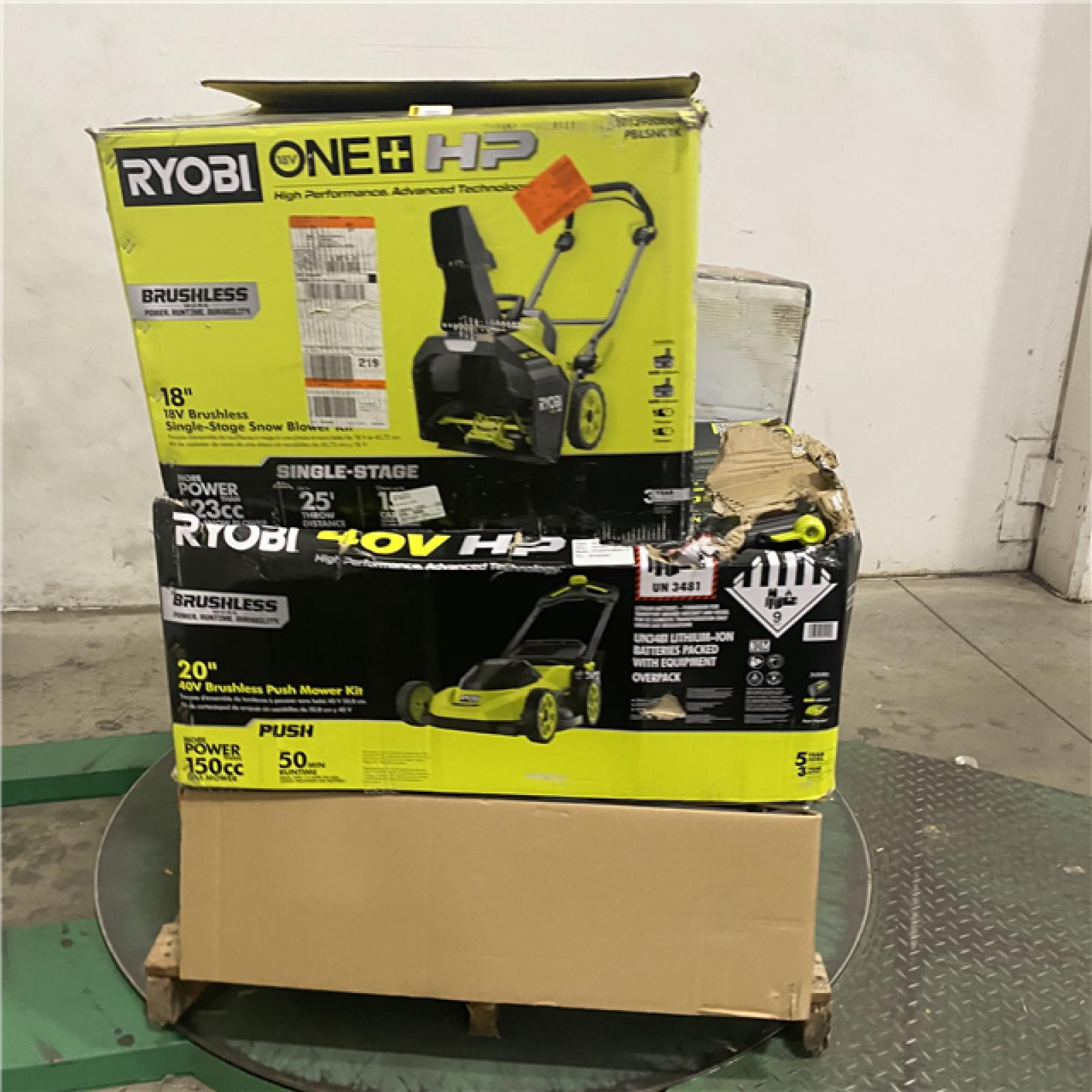 Dallas Location - As-Is Outdoor Power Equipment