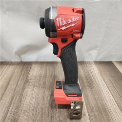 AS-IS- Milwaukee 18V Lithium-Ion Brushless Cordless 1/4 Hex Impact Driver (Tool-Only)
