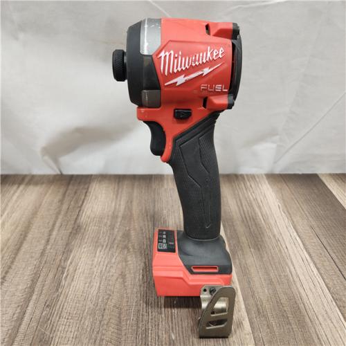 AS-IS- Milwaukee 18V Lithium-Ion Brushless Cordless 1/4 Hex Impact Driver (Tool-Only)
