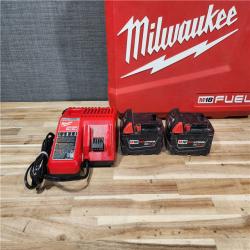 HOUSTON LOCATION - AS-IS Milwaukee  FUEL 18V Lithium-Ion Brushless Cordless Hammer Drill and Impact Driver Combo Kit