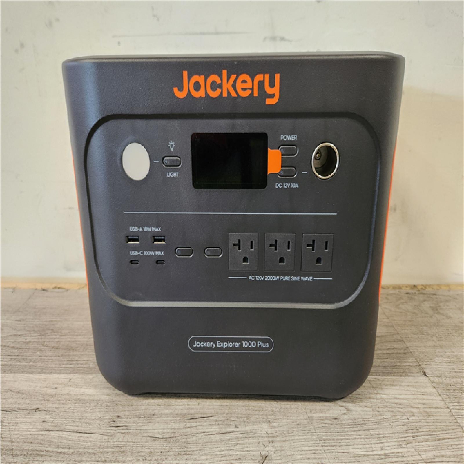 Phoenix Location LIKE NEW Jackery Solar Generator Explorer 1000 Plus 1264.64Wh/2000W Model No. JE-1000C